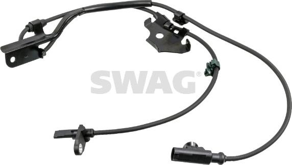 Swag 33 10 9744 - Датчик ABS, частота обертання колеса autozip.com.ua