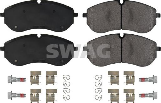 Swag 33 10 5468 - Гальмівні колодки, дискові гальма autozip.com.ua