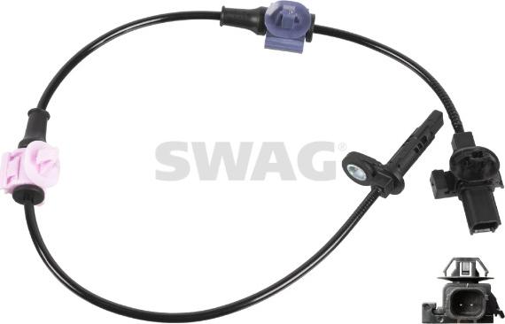 Swag 33 10 5157 - Датчик ABS, частота обертання колеса autozip.com.ua