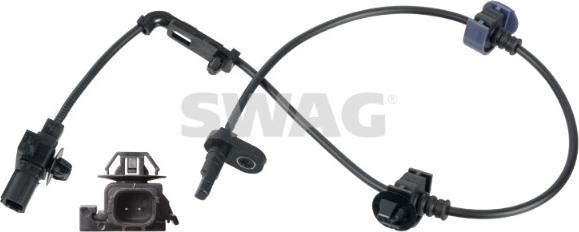 Swag 33 10 5866 - Датчик ABS, частота обертання колеса autozip.com.ua