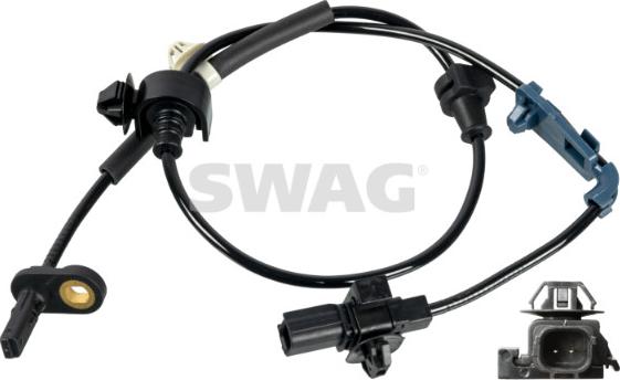 Swag 33 10 5876 - Датчик ABS, частота обертання колеса autozip.com.ua