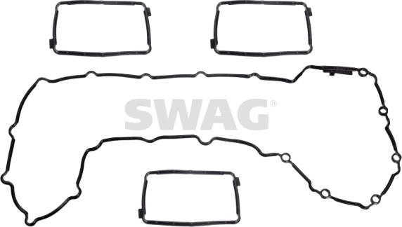 Swag 20 10 2607 - Комплект прокладок, кришка головки циліндра autozip.com.ua