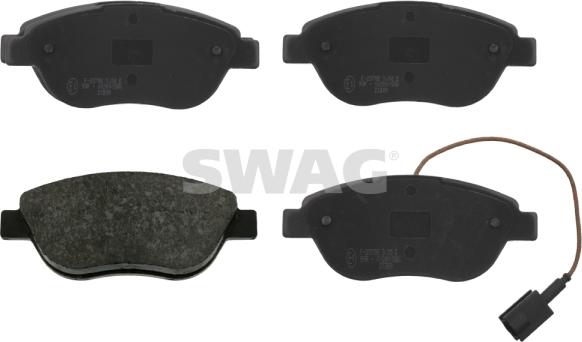 Swag 70 91 6554 - Гальмівні колодки, дискові гальма autozip.com.ua