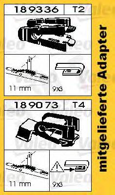 SWF 116605 - Щітка склоочисника autozip.com.ua