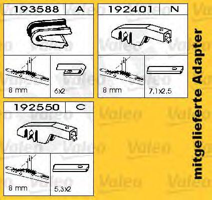 SWF 116144 - Щітка склоочисника autozip.com.ua