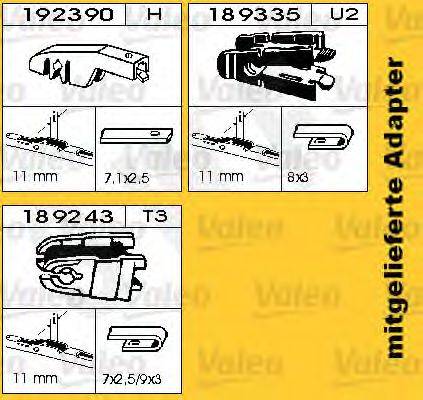 SWF 116181 - Щітка склоочисника autozip.com.ua