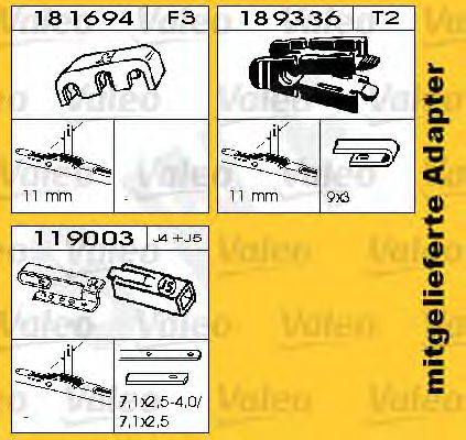 SWF 116132 - Щітка склоочисника autozip.com.ua