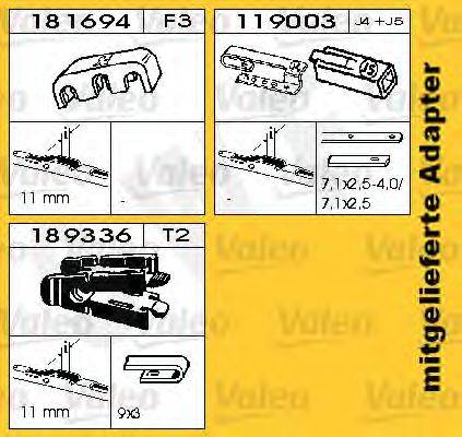 SWF 116128 - Щітка склоочисника autozip.com.ua