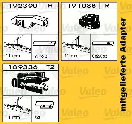 SWF 132450 - Щітка склоочисника autozip.com.ua