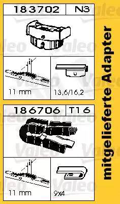 SWF 132550 - Щітка склоочисника autozip.com.ua