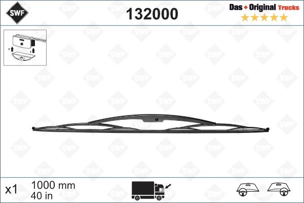 SWF 132000 - Щітка склоочисника autozip.com.ua