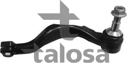 Talosa 42-09809 - Наконечник рульової тяги, кульовий шарнір autozip.com.ua