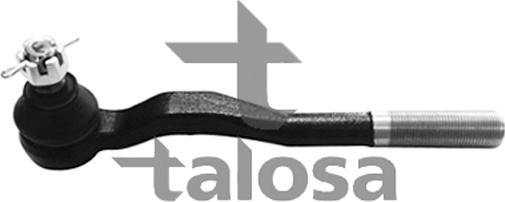 Talosa 42-04785 - Наконечник рульової тяги, кульовий шарнір autozip.com.ua