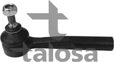Talosa 42-05616 - Наконечник рульової тяги, кульовий шарнір autozip.com.ua