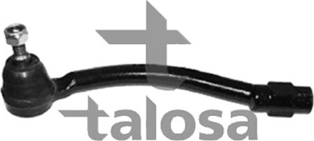 Talosa 42-06546 - Наконечник рульової тяги, кульовий шарнір autozip.com.ua