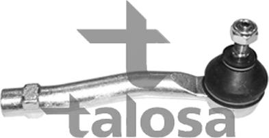 Talosa 42-06558 - Наконечник рульової тяги, кульовий шарнір autozip.com.ua