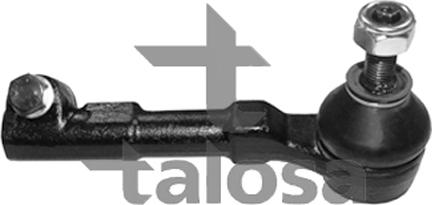 Talosa 42-06175 - Наконечник рульової тяги, кульовий шарнір autozip.com.ua