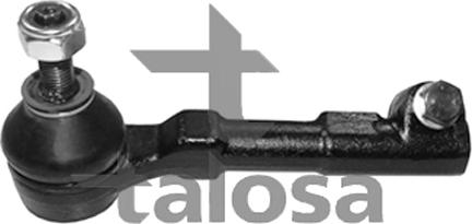 Talosa 42-06176 - Наконечник рульової тяги, кульовий шарнір autozip.com.ua