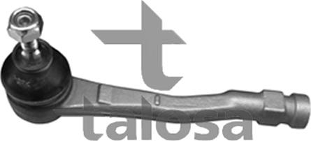 Talosa 42-01366 - Наконечник рульової тяги, кульовий шарнір autozip.com.ua