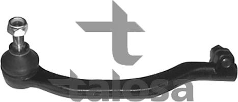 Talosa 42-01302 - Наконечник рульової тяги, кульовий шарнір autozip.com.ua