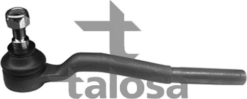 Talosa 42-01755 - Наконечник рульової тяги, кульовий шарнір autozip.com.ua