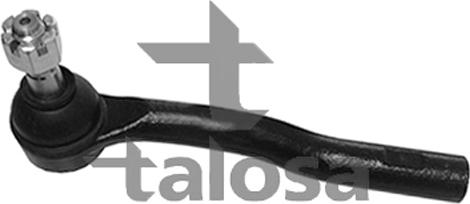 Talosa 42-08333 - Наконечник рульової тяги, кульовий шарнір autozip.com.ua