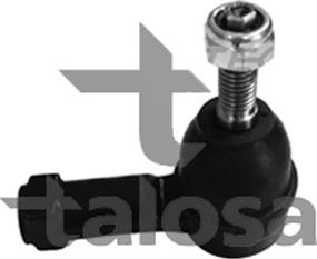 Talosa 42-03191 - Наконечник рульової тяги, кульовий шарнір autozip.com.ua