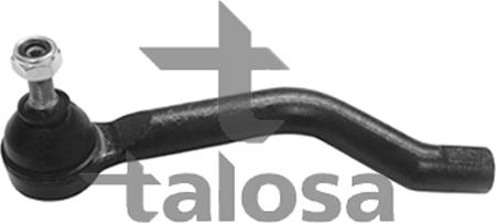 Talosa 42-03237 - Наконечник рульової тяги, кульовий шарнір autozip.com.ua