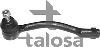 Talosa 42-02465 - Наконечник рульової тяги, кульовий шарнір autozip.com.ua