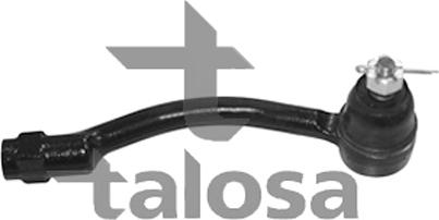 Talosa 42-02466 - Наконечник рульової тяги, кульовий шарнір autozip.com.ua