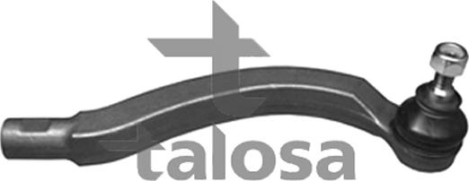 Talosa 42-02857 - Наконечник рульової тяги, кульовий шарнір autozip.com.ua