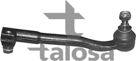 Talosa 42-02343 - Наконечник рульової тяги, кульовий шарнір autozip.com.ua