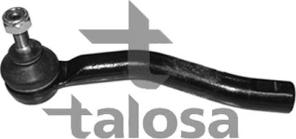 Talosa 42-07427 - Наконечник кермової тяги лівий Nissan Qashqai-X-Trail 07- autozip.com.ua