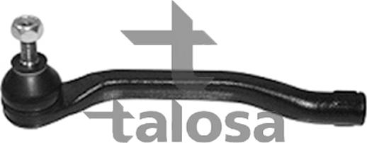 Talosa 42-07528 - Наконечник рульової тяги, кульовий шарнір autozip.com.ua