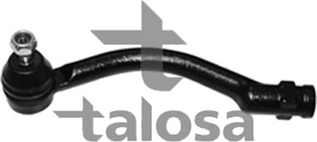 Talosa 42-07850 - Наконечник рульової тяги, кульовий шарнір autozip.com.ua
