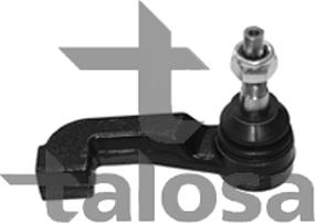 Talosa 42-07857 - Наконечник рульової тяги, кульовий шарнір autozip.com.ua