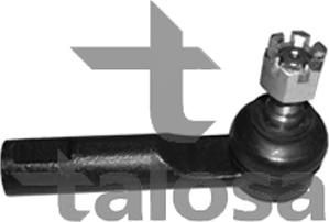 Talosa 42-07815 - Наконечник рульової тяги, кульовий шарнір autozip.com.ua