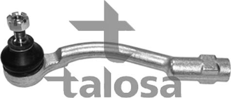 Talosa 42-07383 - Наконечник рульової тяги, кульовий шарнір autozip.com.ua