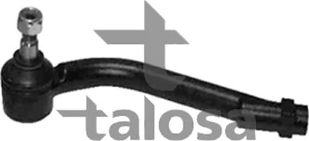 Talosa 42-07376 - Наконечник рульової тяги, кульовий шарнір autozip.com.ua
