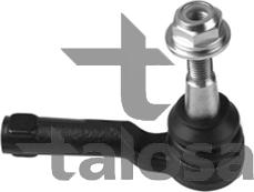 Talosa 42-16447 - Наконечник рульової тяги, кульовий шарнір autozip.com.ua