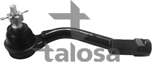 Talosa 42-10090 - Наконечник рульової тяги, кульовий шарнір autozip.com.ua