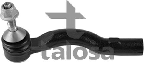 Talosa 42-13337 - Наконечник рульової тяги, кульовий шарнір autozip.com.ua