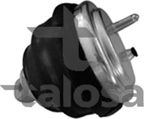 Talosa 61-06632 - Опора двигуна права BMW 5 E39 M57 525d. 530d 98-03 autozip.com.ua