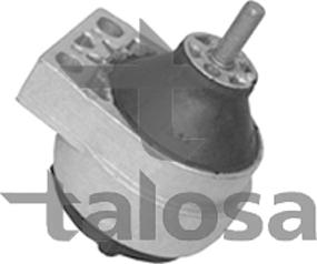 Talosa 61-06672 - Подушка, підвіска двигуна autozip.com.ua