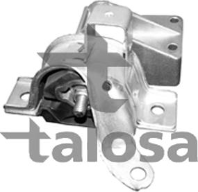 Talosa 61-06718 - Подушка, підвіска двигуна autozip.com.ua