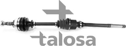 Talosa 76-18029 - Приводний вал autozip.com.ua
