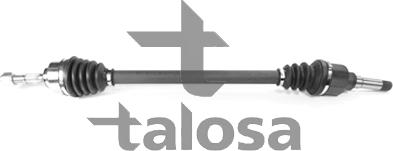 Talosa 76-20606 - Приводний вал autozip.com.ua