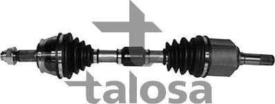 Talosa 76-20603 - Приводний вал autozip.com.ua