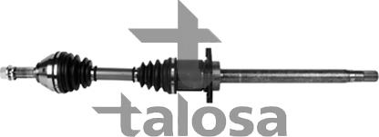Talosa 76-20722 - Приводний вал autozip.com.ua