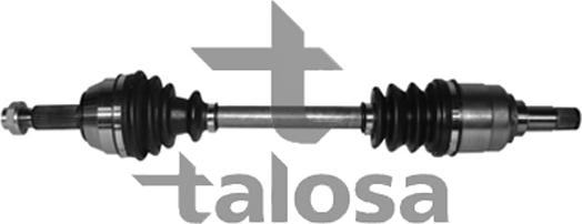 Talosa 76-FD-8052 - Приводний вал autozip.com.ua